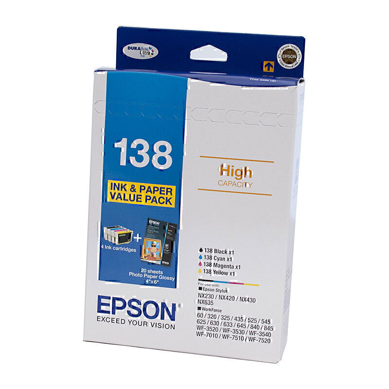 Epson 138 Ink Bundle Pack 1