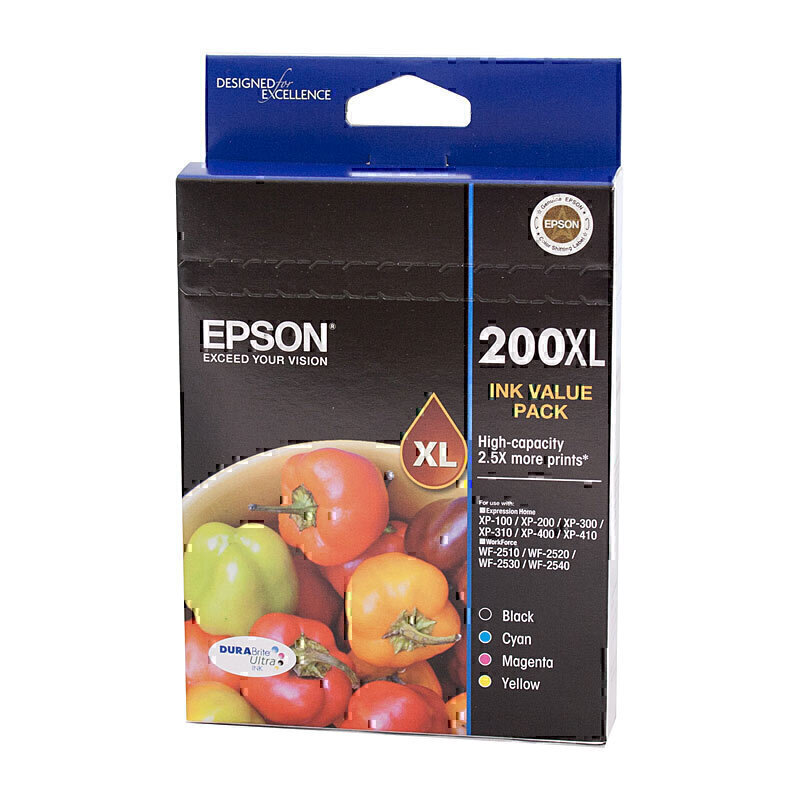 Epson 200XL 4 Ink Value Pack 1