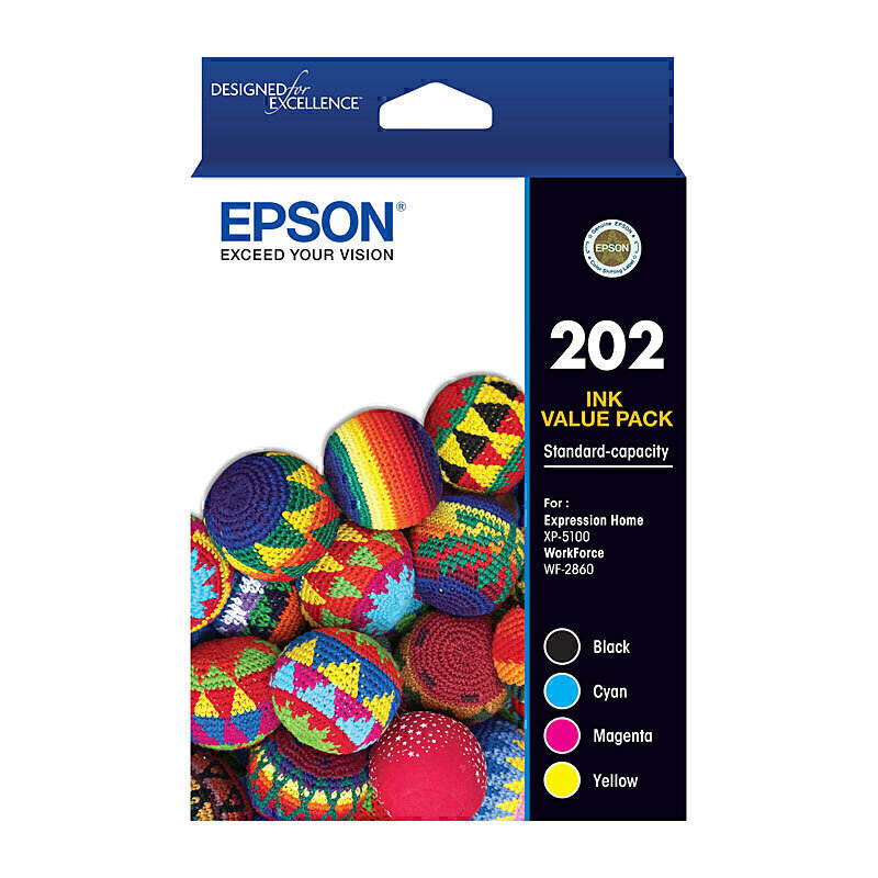 Epson 202 4 Ink Value Pack 1