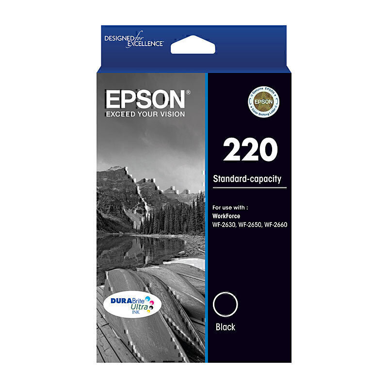 Epson 220 Black Ink Cart 1