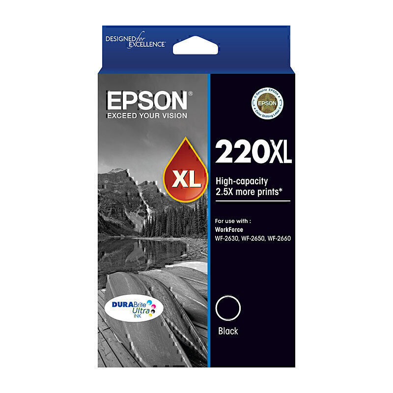 Epson 220XL Black Ink Cart 1