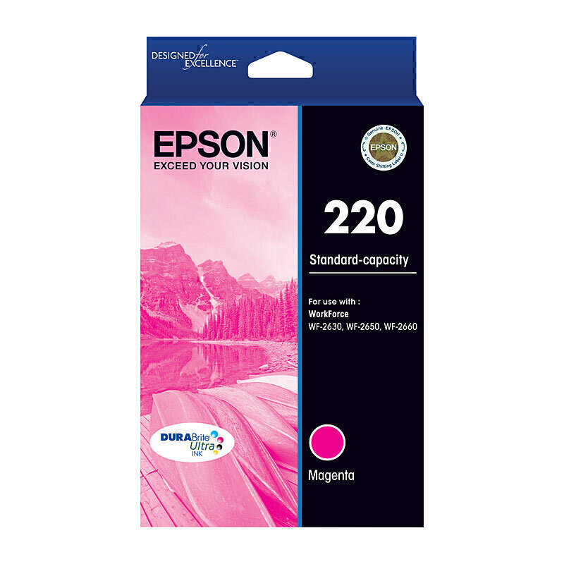 Epson 220 Magenta Ink Cart 1