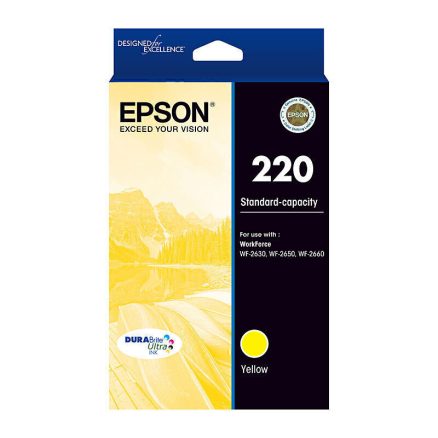 Epson 220 Yellow Ink Cart 1