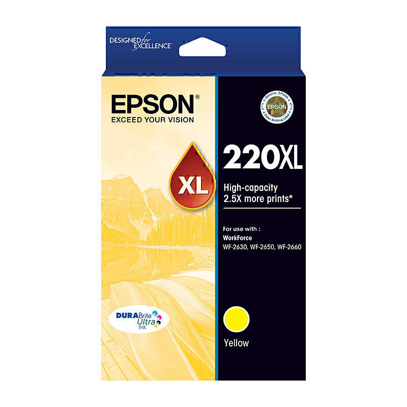 Epson 220XL Yellow Ink Cart 2