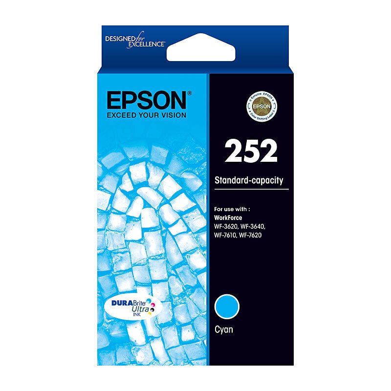 Epson 252 Cyan Ink Cart 1