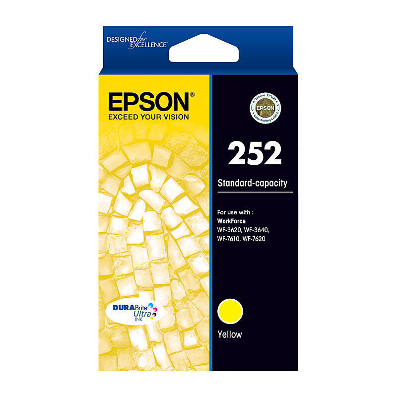 Epson 252 Yellow Ink Cart 1