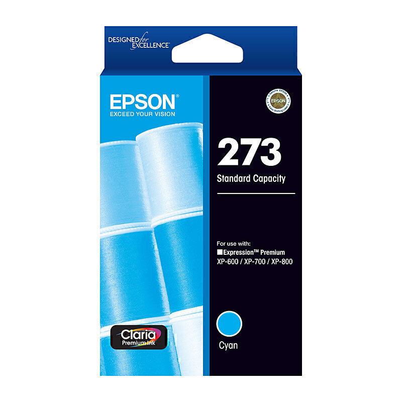 Epson 273 Cyan Ink Cart 1