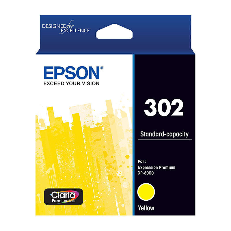 Epson 302 Yellow Ink Cart 2