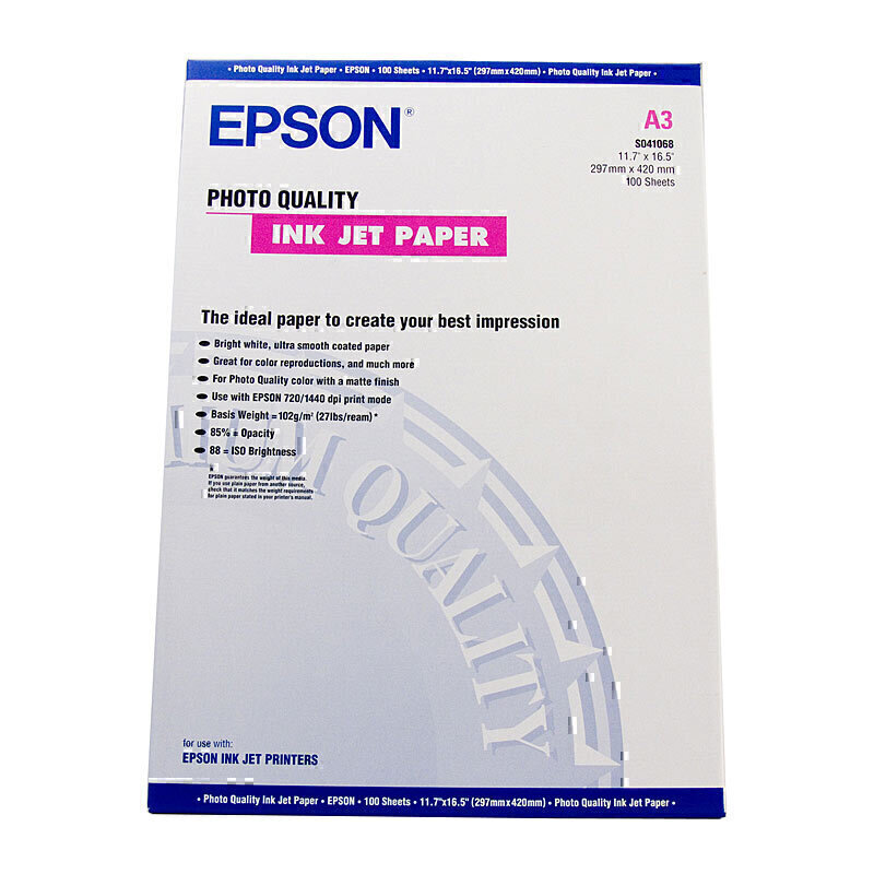 Epson S041068 Photo Paper A3 2