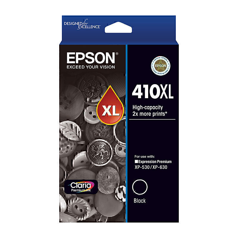Epson 410XL Black Ink Cart 1