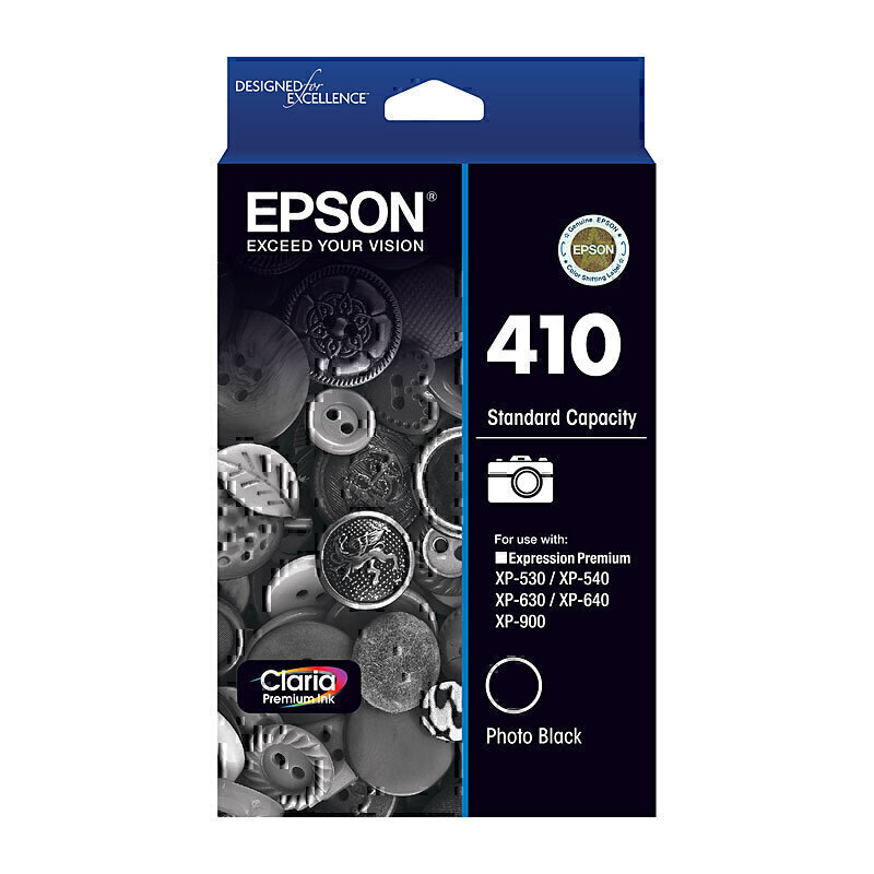 Epson 410 Photo Black Ink Cart 1