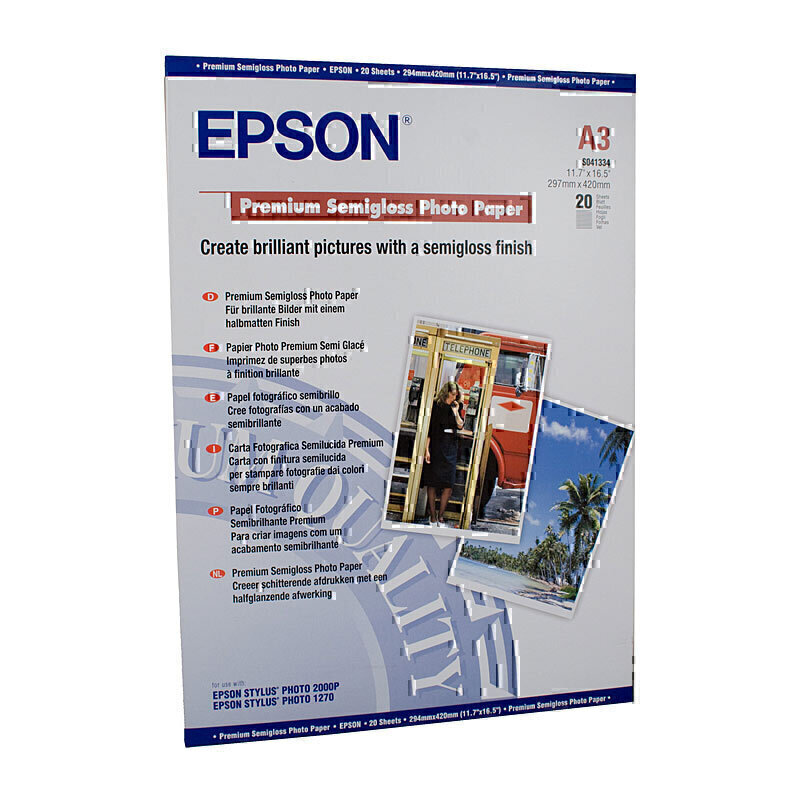 Epson S041334 S Gloss Paper A3 2