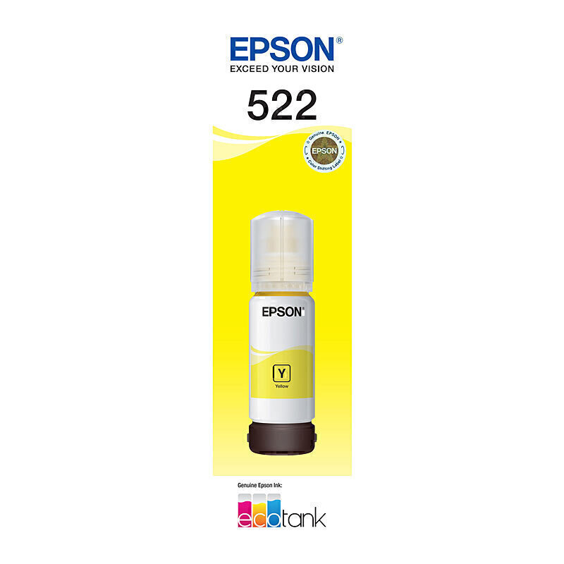 Epson T522 Yell EcoTank Bottle 1