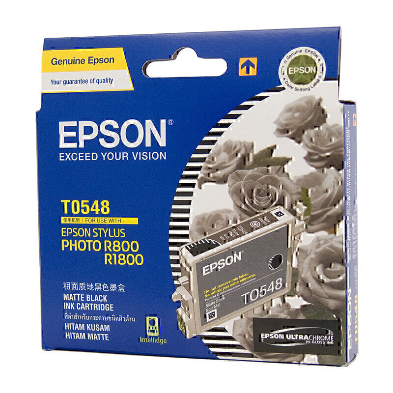 Epson T0548 Matte Blk Ink Cart 2