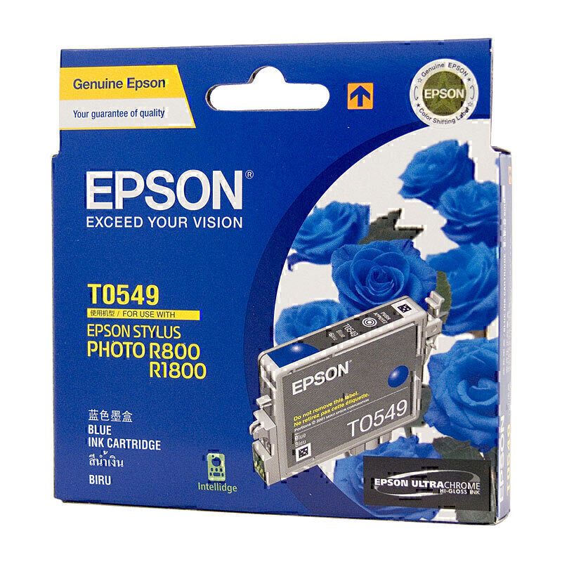 Epson T0549 Blue Ink Cart 2