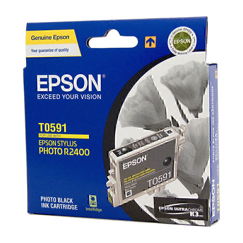 Epson T0591 Black Ink Cart 1