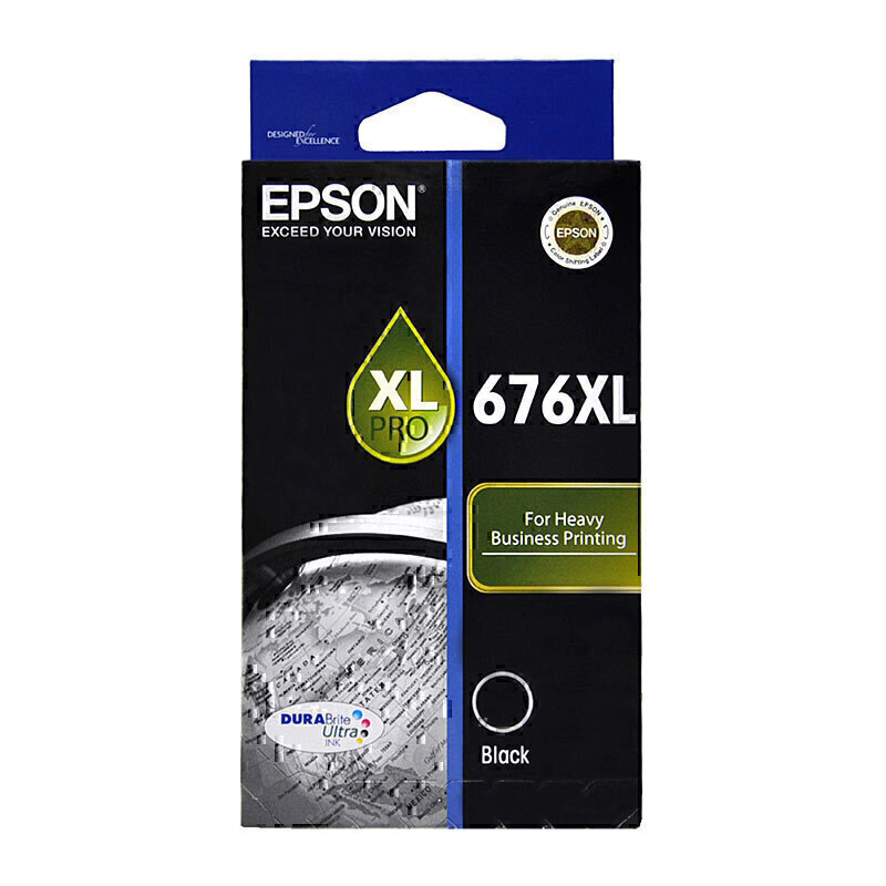 Epson 676XL Black Ink Cart 1