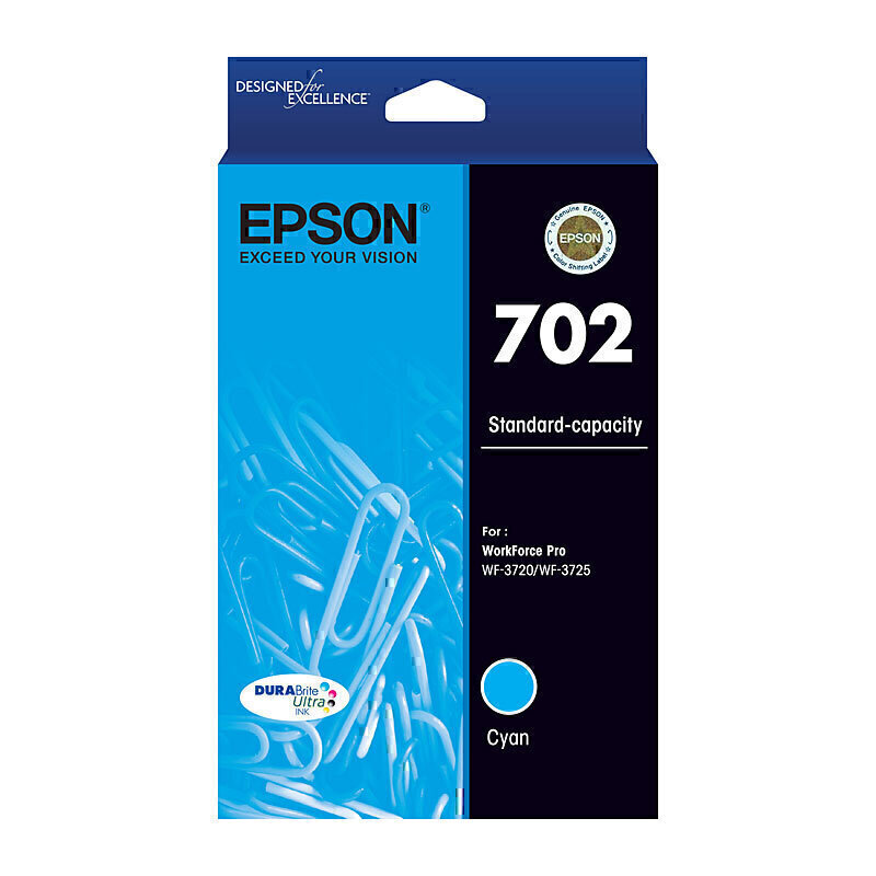 Epson 702 Cyan Ink Cart 2