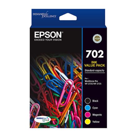 Epson 702 CMYK Ink Pack 1