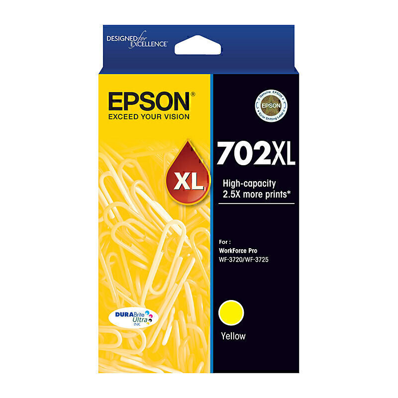 Epson 702XL Yellow Ink Cart 1