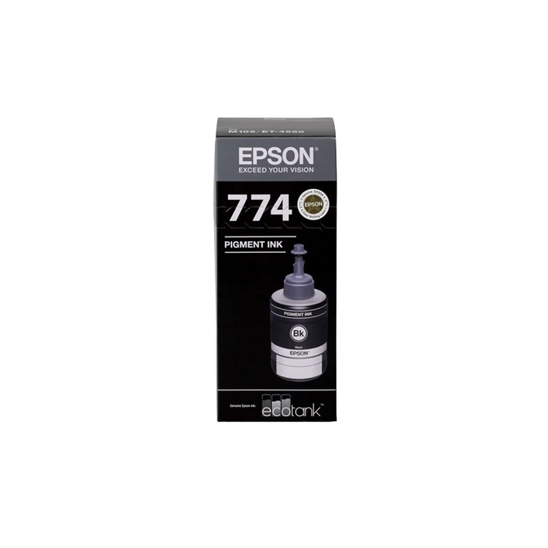 Epson T774 Blk EcoTank Bottle 2