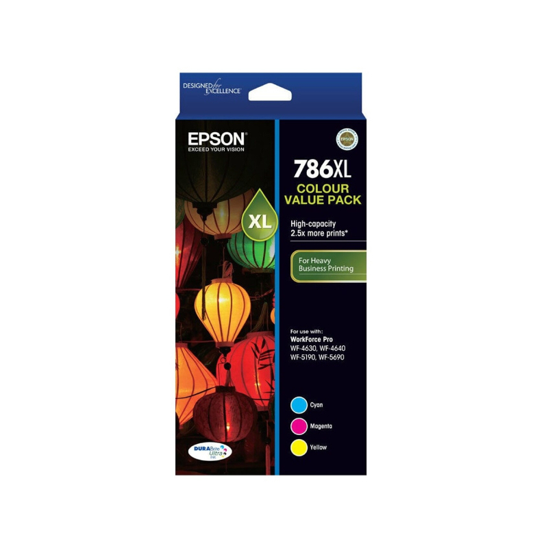Epson 786XL 3 Col Value Pack 2
