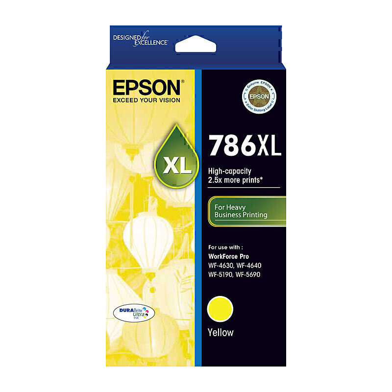 Epson 786XL Yellow Ink Cart 2
