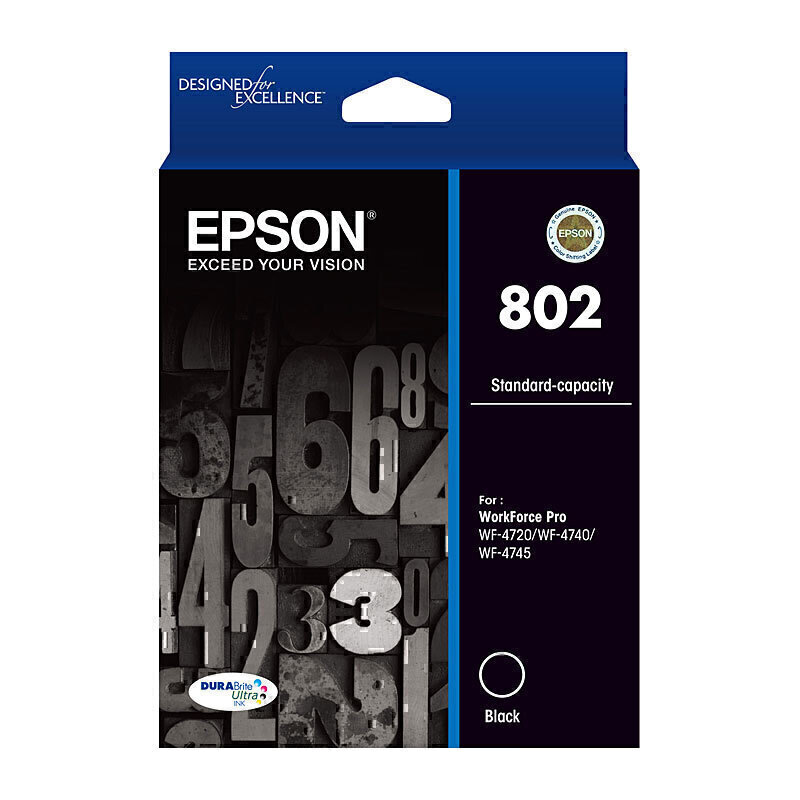 Epson 802 Black Ink Cart 1