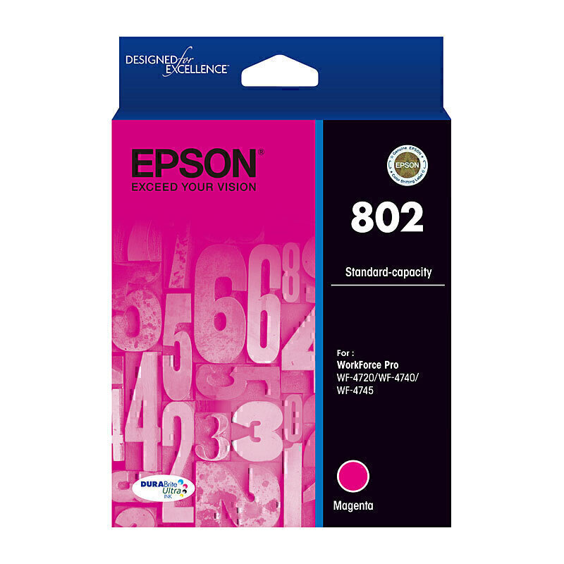 Epson 802 Magenta Ink Cart 1