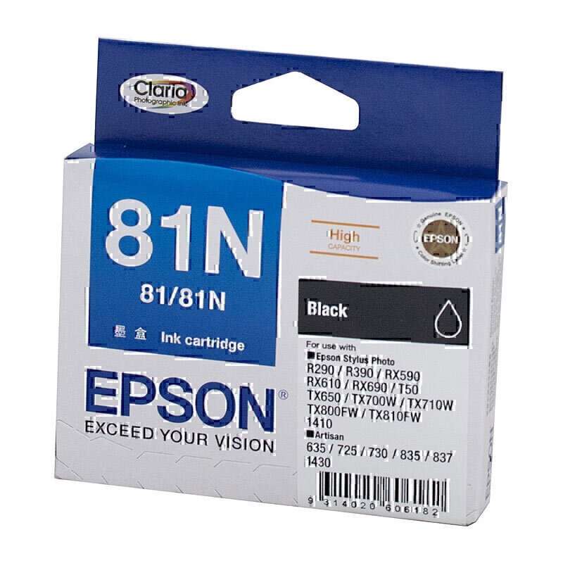 Epson 81N HY Black Ink Cart 1