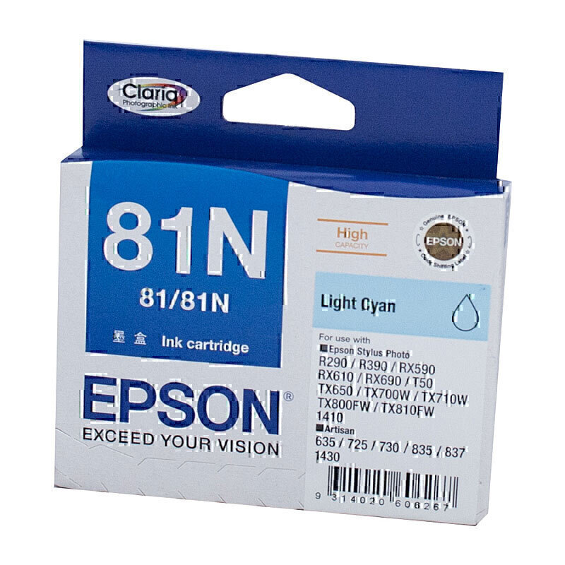 Epson 81N HY Light Cyan Ink 1