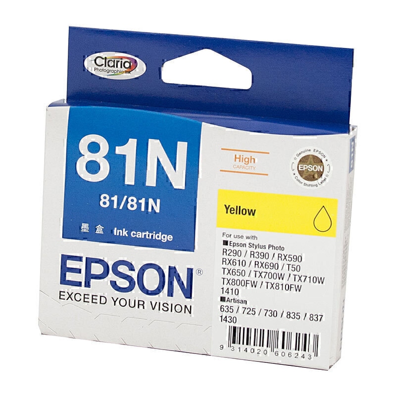 Epson 81N HY Yellow Ink Cart 1