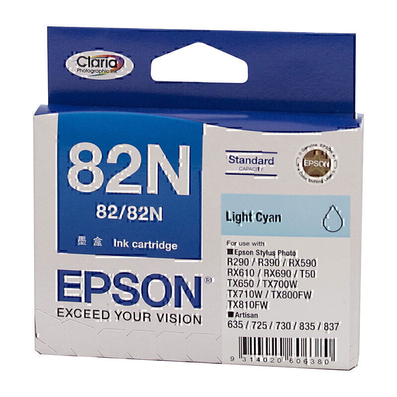 Epson 82N Light Cyan Ink Cart 2