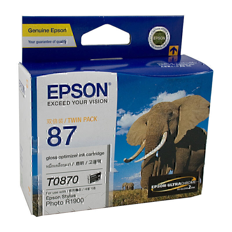Epson T0870 Gloss Opt Ink Cart 2