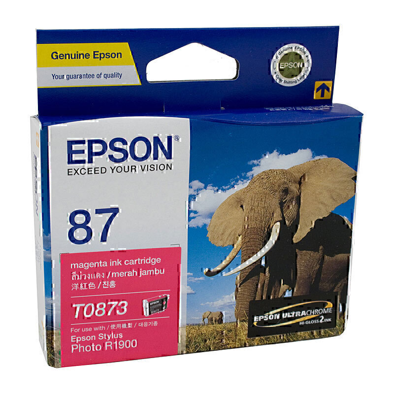 Epson T0873 Magenta Ink Cart 2