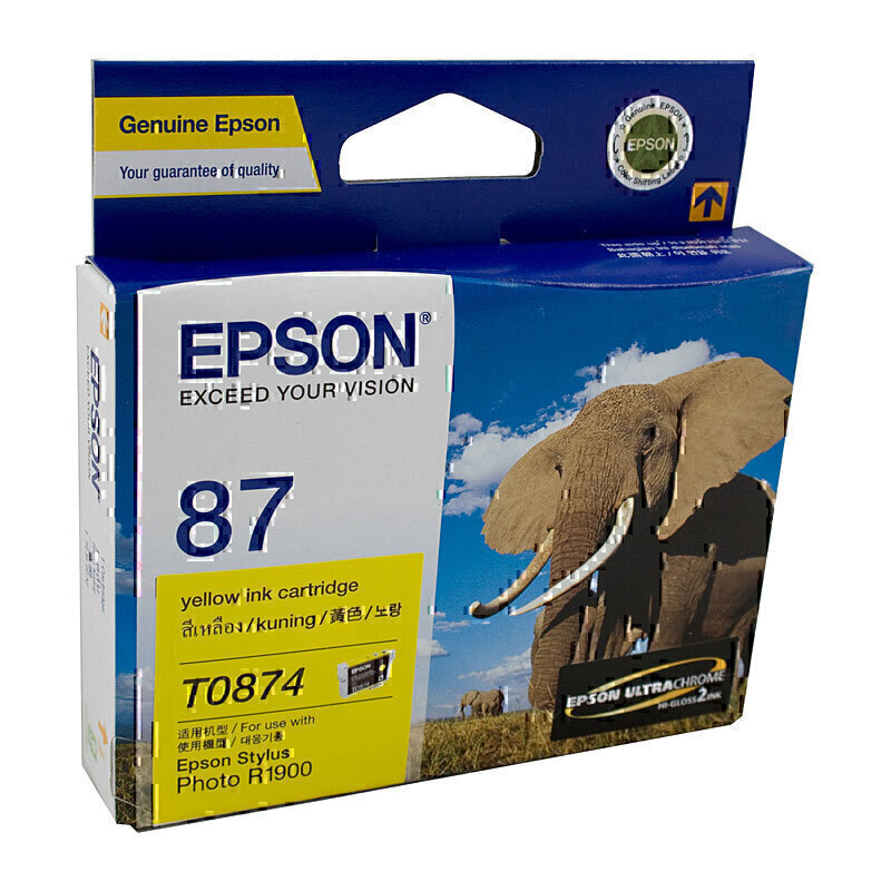 Epson T0874 Yellow Ink Cart 1