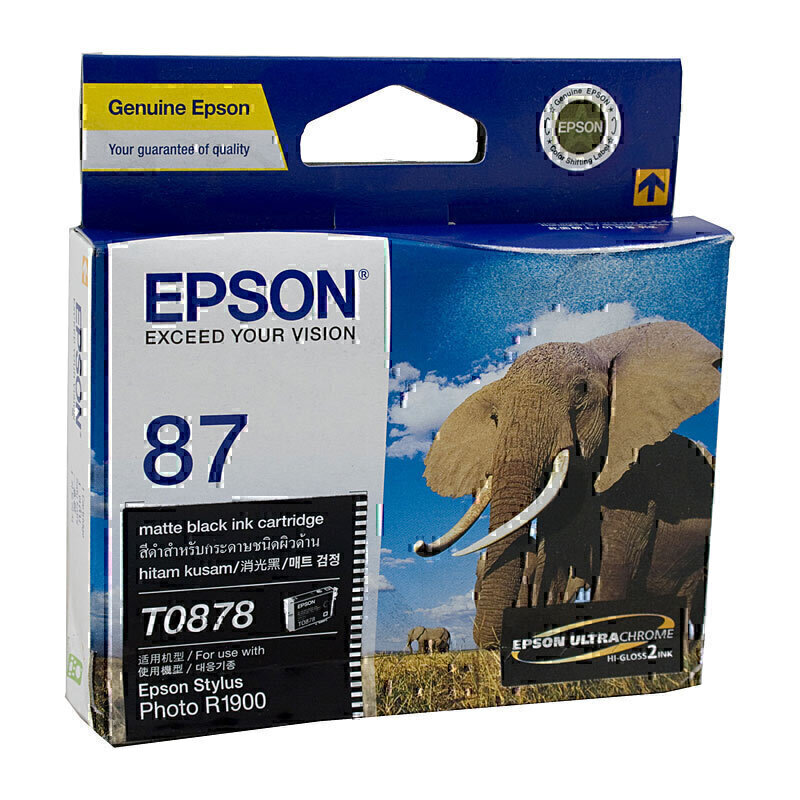 Epson T0878 Matte Blk Ink Cart 2