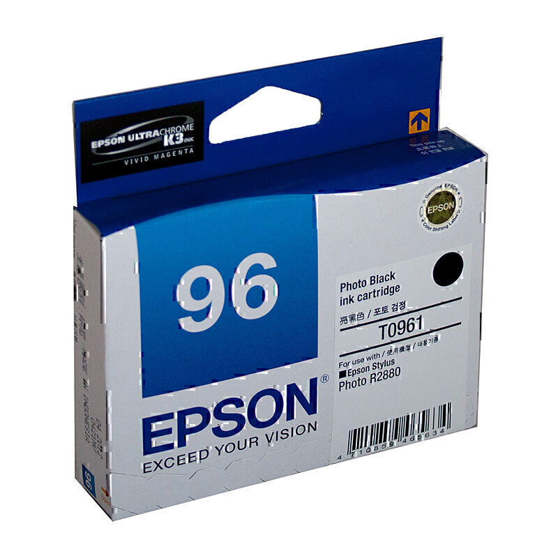 Epson T0961 Photo Blk Ink Cart 1