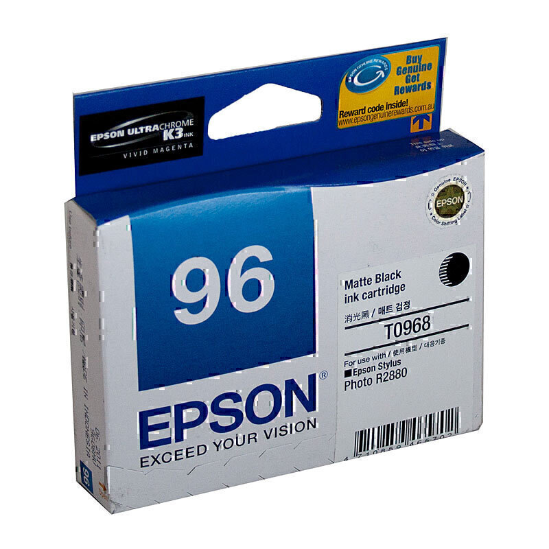 Epson T0968 Matte Blk Ink Cart 1