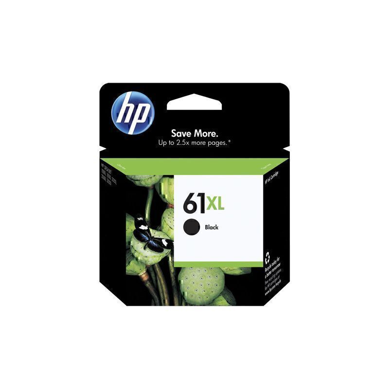 HP #61XL Black Ink CH563WA 1