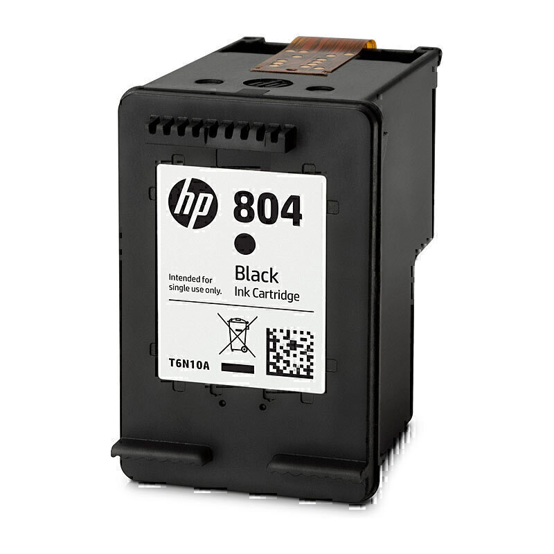 HP #804 Black Ink T6N10AA 2