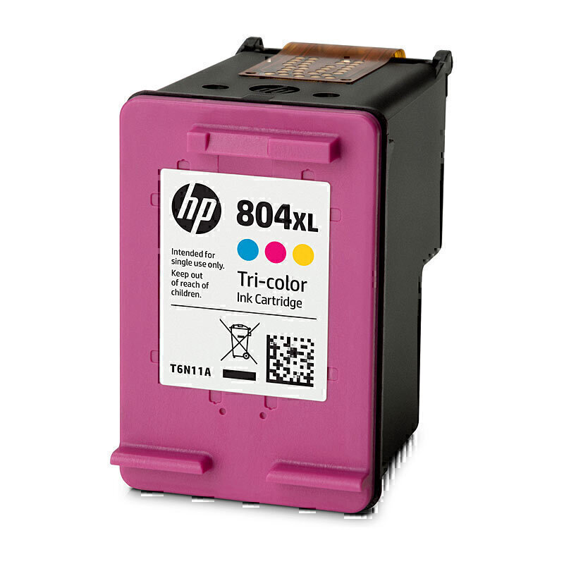 HP #804XL Colour Ink T6N11AA 2