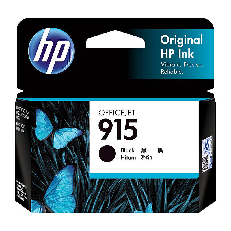 HP #915 Black Ink 3YM18AA 2