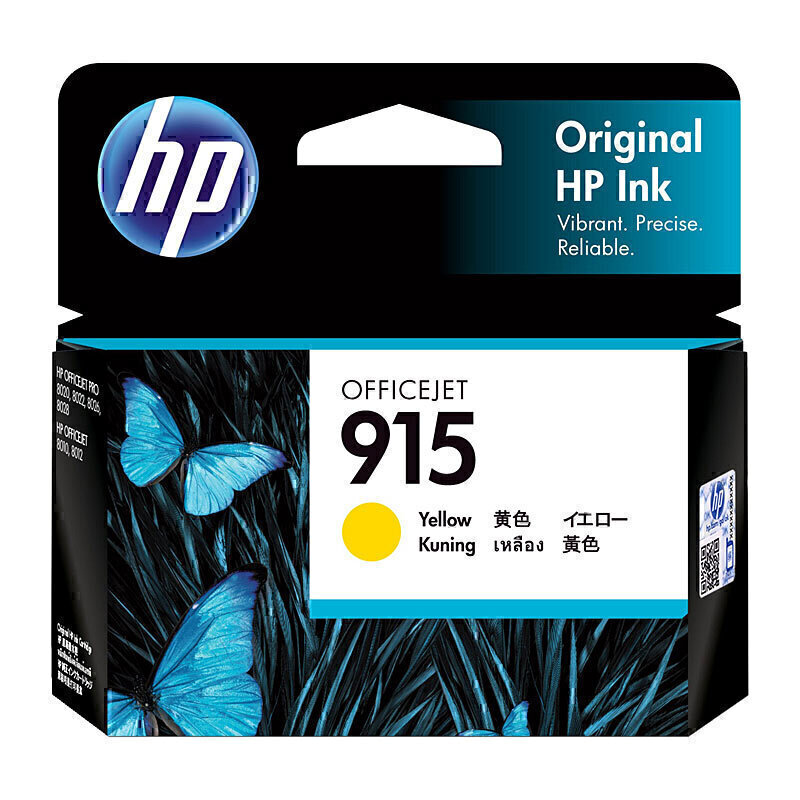 HP #915 Yellow Ink 3YM17AA 2