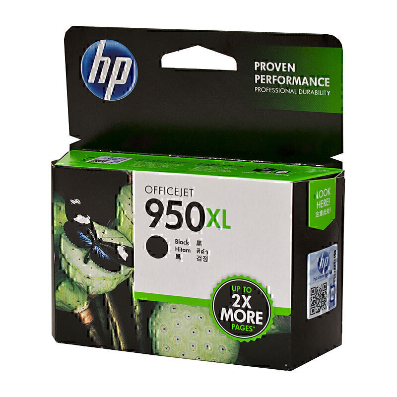 HP #950XL Black Ink CN045AA 1