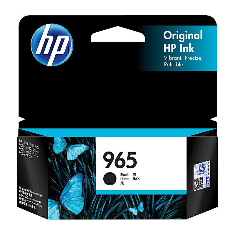 HP #965 Black Ink 3JA80AA 2
