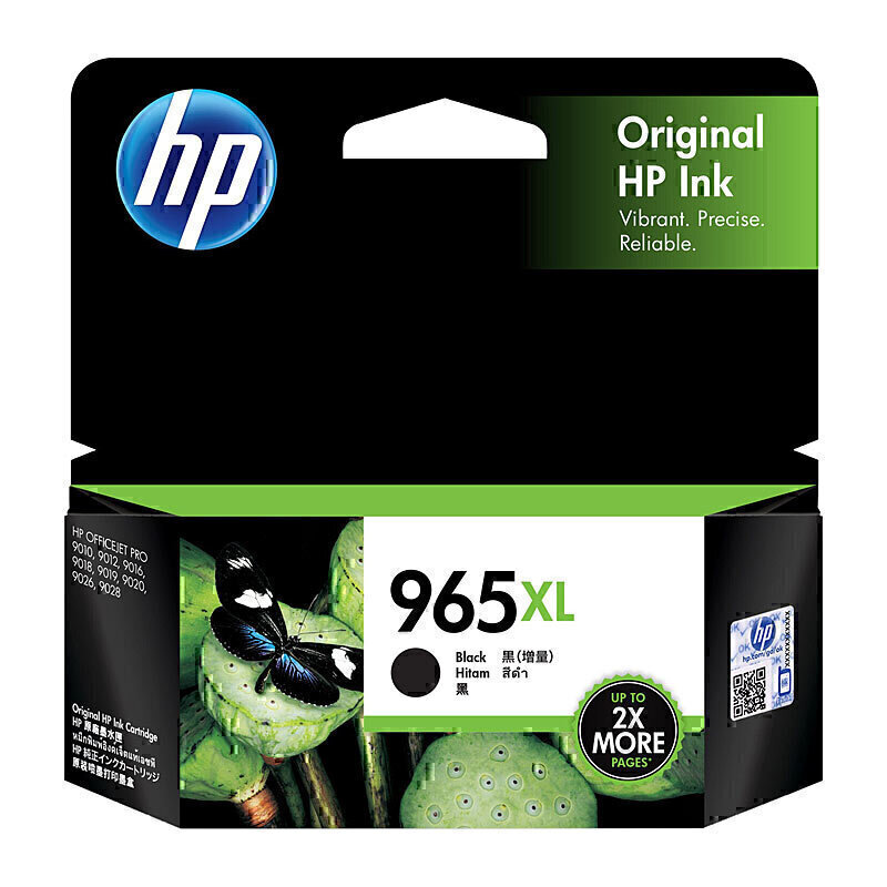 HP #965XL Black Ink 3JA84AA 1