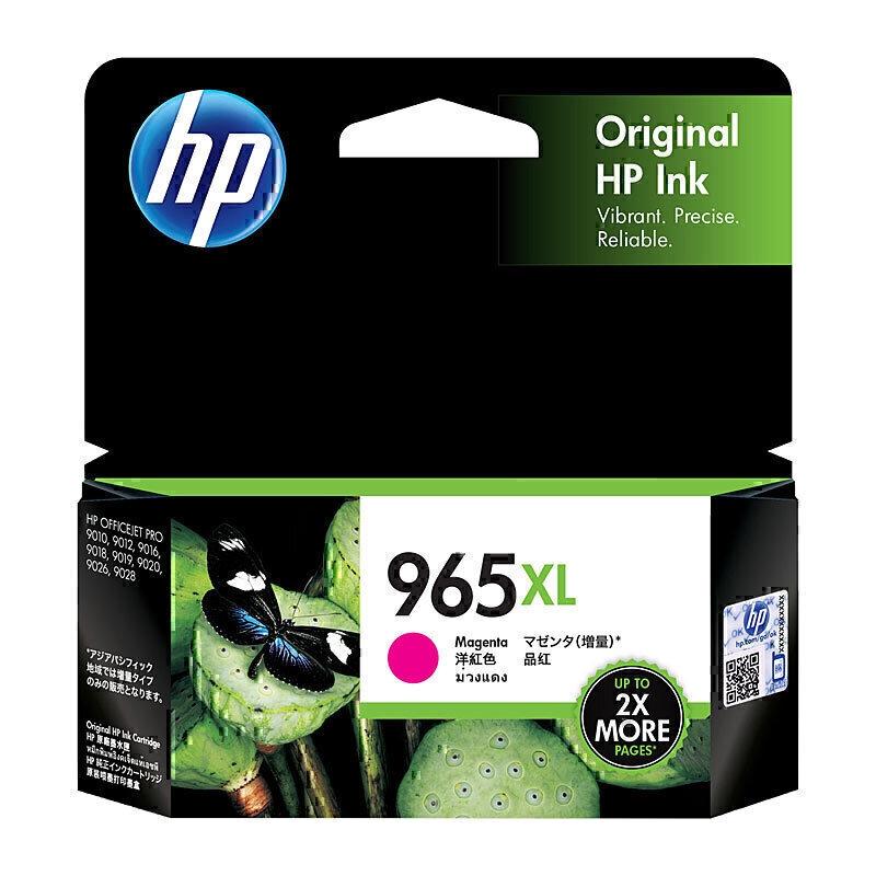 HP #965XL Magenta Ink 3JA82AA 2