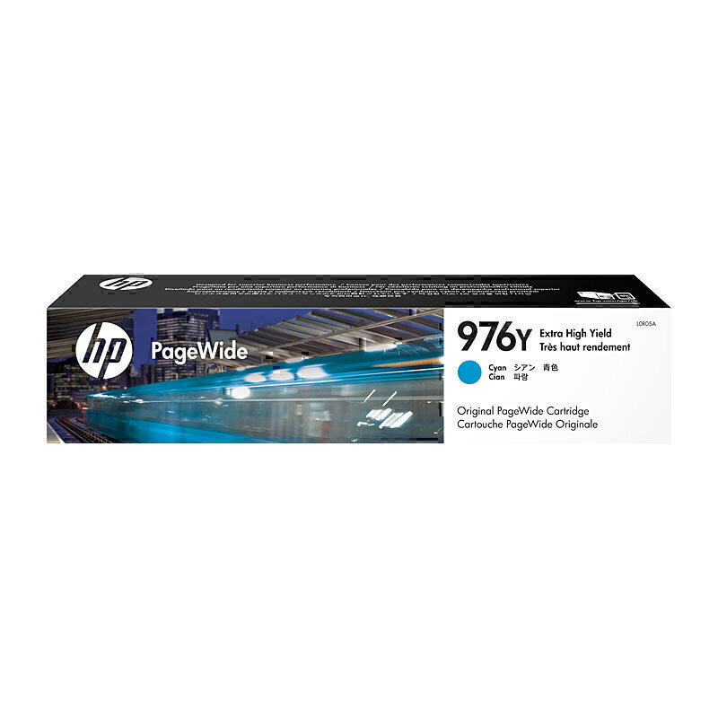 HP #976Y Cyan Ink L0R05A 1