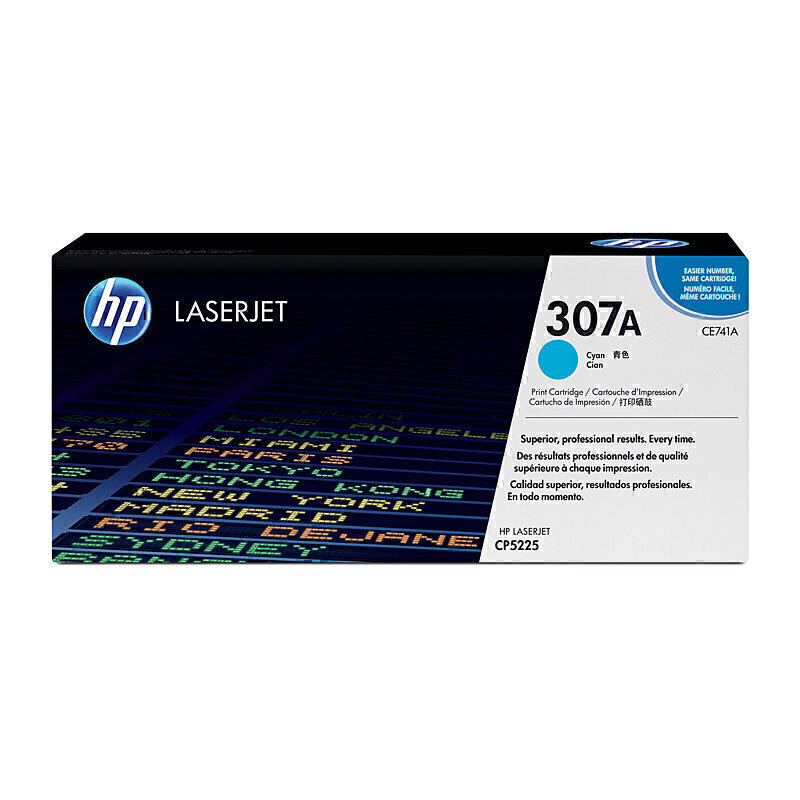 HP #307A Cyan Toner CE741A 2
